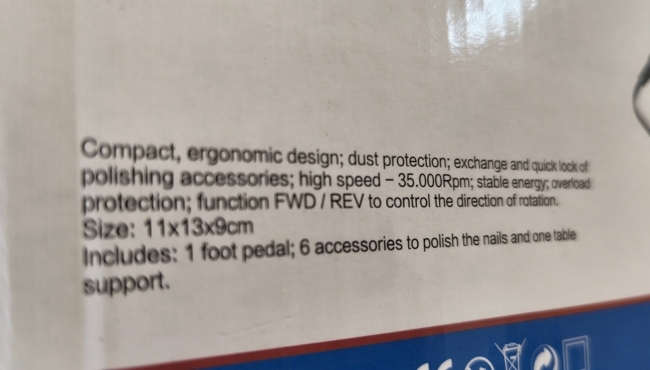 Indispensabile | Fresa per Unghie da 35000 rpm con Accessori